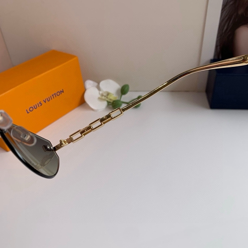 ルイヴィトンサングラス角部分ディテール